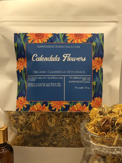 Calendula Flowers Organic Calendula officinalis 2.8 oz.