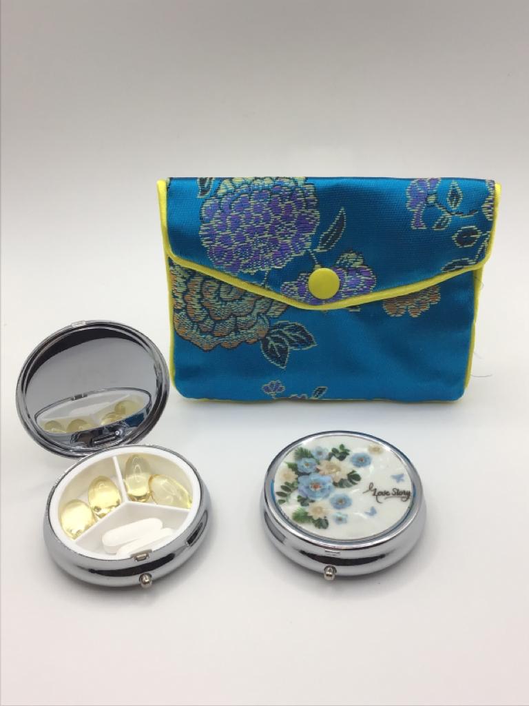 Fashion-Forward Vitamin Pill Trinket Case