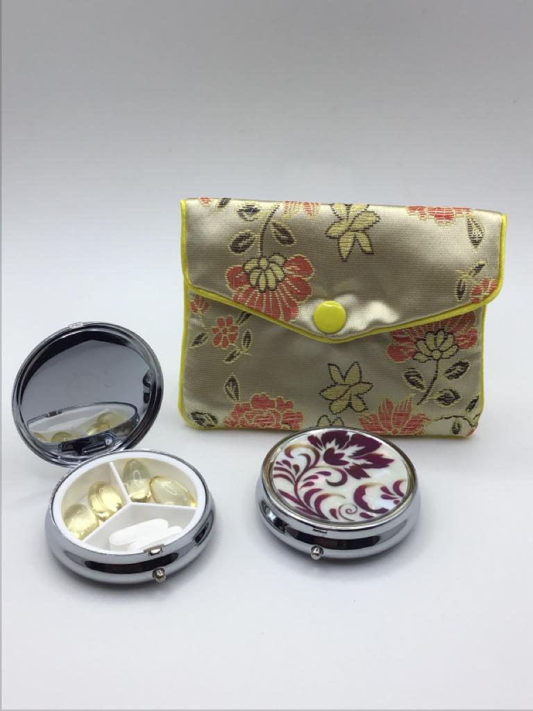 Fashion-Forward Vitamin Pill Trinket Case