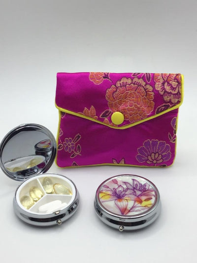 Fashion-Forward Vitamin Pill Trinket Case