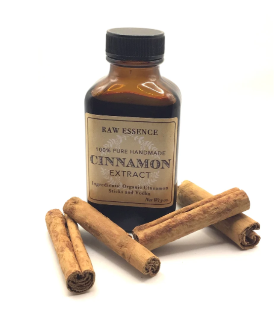 Pure Concentrated Handcrafted Ceylon Cinnamon Extract 3oz.Delicate sweet aroma Spice up your favorite desserts tea coffee recipes dishes - rawessencessentials