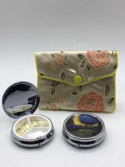 Fashion-Forward Vitamin Pill Trinket Case